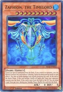 Zaphion, the Timelord [BLLR-EN032] Ultra Rare | Shuffle n Cut Hobbies & Games