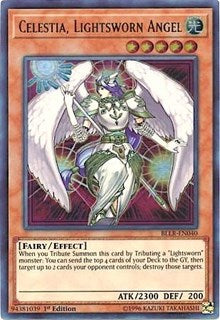 Celestia, Lightsworn Angel [BLLR-EN040] Ultra Rare | Shuffle n Cut Hobbies & Games