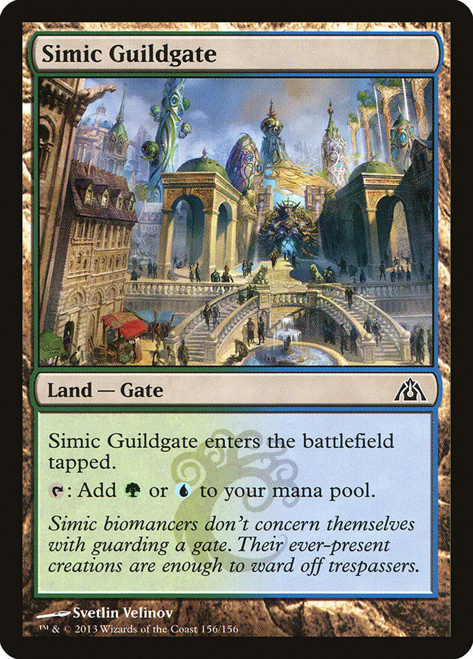 Simic Guildgate [Dragon's Maze] | Shuffle n Cut Hobbies & Games