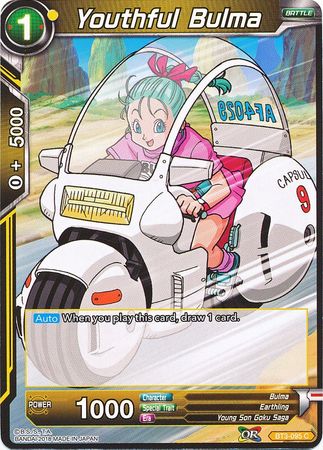 Youthful Bulma [BT3-095] | Shuffle n Cut Hobbies & Games