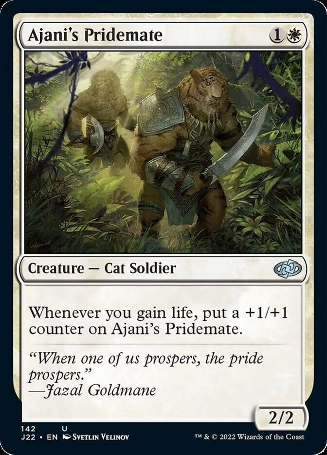 Ajani's Pridemate [Jumpstart 2022] | Shuffle n Cut Hobbies & Games