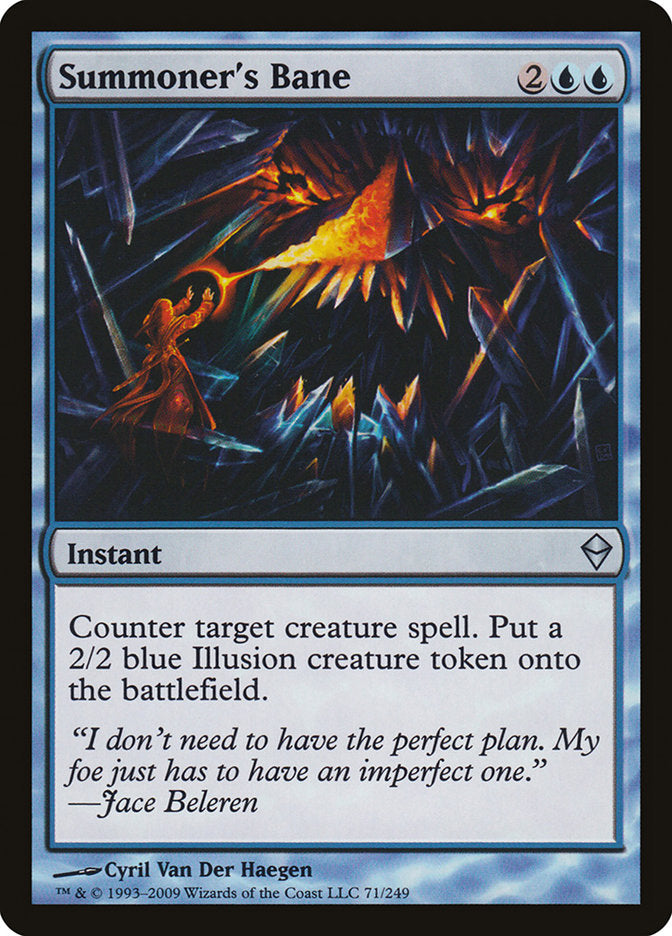 Summoner's Bane [Zendikar] | Shuffle n Cut Hobbies & Games