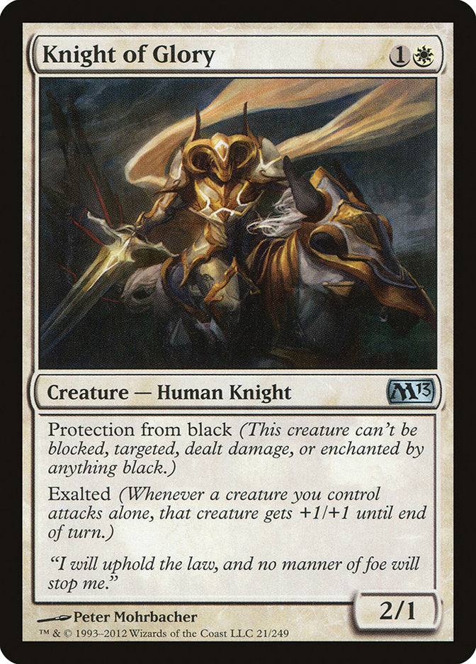 Knight of Glory [Magic 2013] | Shuffle n Cut Hobbies & Games