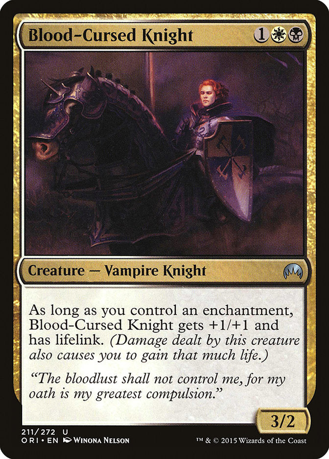 Blood-Cursed Knight [Magic Origins] | Shuffle n Cut Hobbies & Games