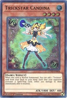 Trickstar Candina [COTD-EN008] Ultra Rare | Shuffle n Cut Hobbies & Games