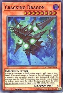 Cracking Dragon [COTD-EN014] Super Rare | Shuffle n Cut Hobbies & Games