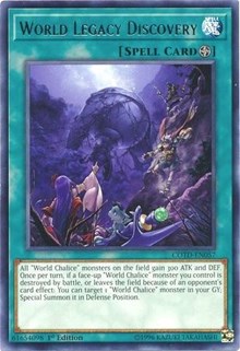 World Legacy Discovery [COTD-EN057] Rare | Shuffle n Cut Hobbies & Games