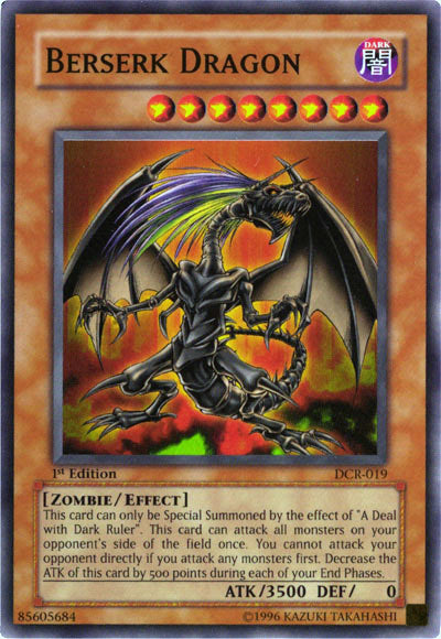 Berserk Dragon [DCR-019] Super Rare | Shuffle n Cut Hobbies & Games