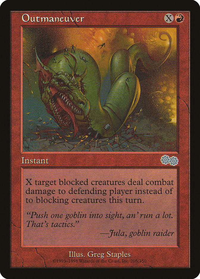Outmaneuver [Urza's Saga] | Shuffle n Cut Hobbies & Games