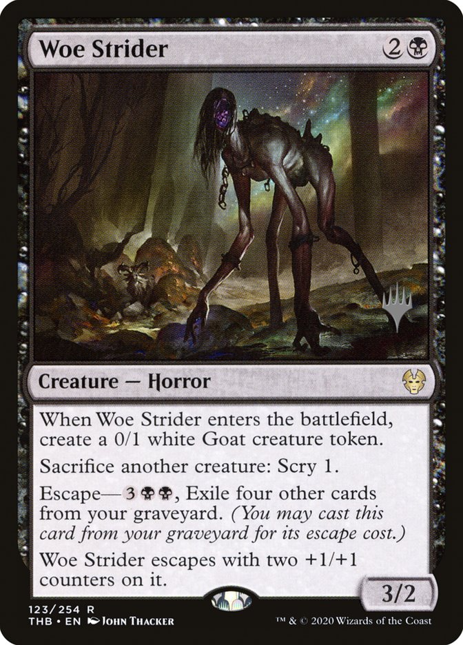 Woe Strider (Promo Pack) [Theros Beyond Death Promos] | Shuffle n Cut Hobbies & Games