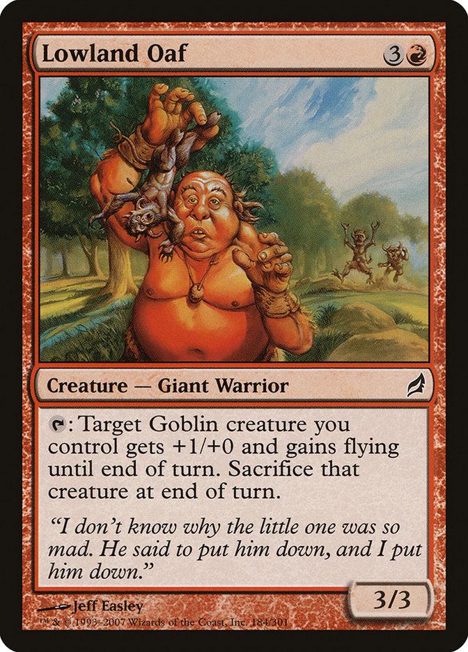 Lowland Oaf [Lorwyn] | Shuffle n Cut Hobbies & Games