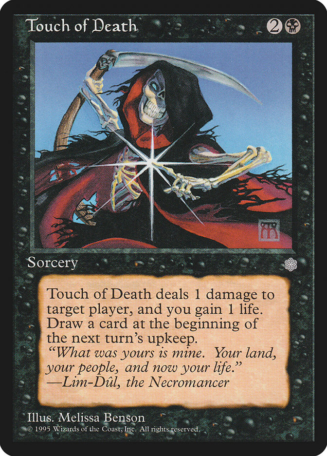 Touch of Death [Ice Age] | Shuffle n Cut Hobbies & Games