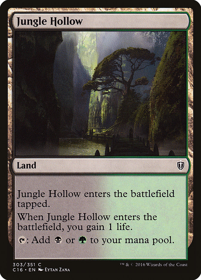 Jungle Hollow [Commander 2016] | Shuffle n Cut Hobbies & Games