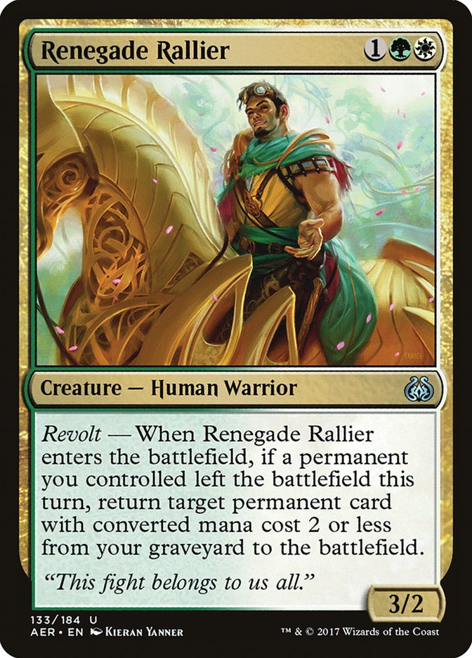 Renegade Rallier [Aether Revolt] | Shuffle n Cut Hobbies & Games