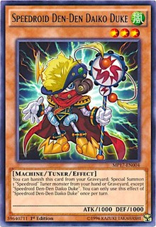Speedroid Den-Den Daiko Duke [MP17-EN004] Rare | Shuffle n Cut Hobbies & Games