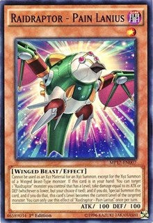 Raidraptor - Pain Lanius [MP17-EN007] Common | Shuffle n Cut Hobbies & Games
