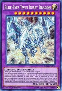 Blue-Eyes Twin Burst Dragon [MP17-EN056] Secret Rare | Shuffle n Cut Hobbies & Games