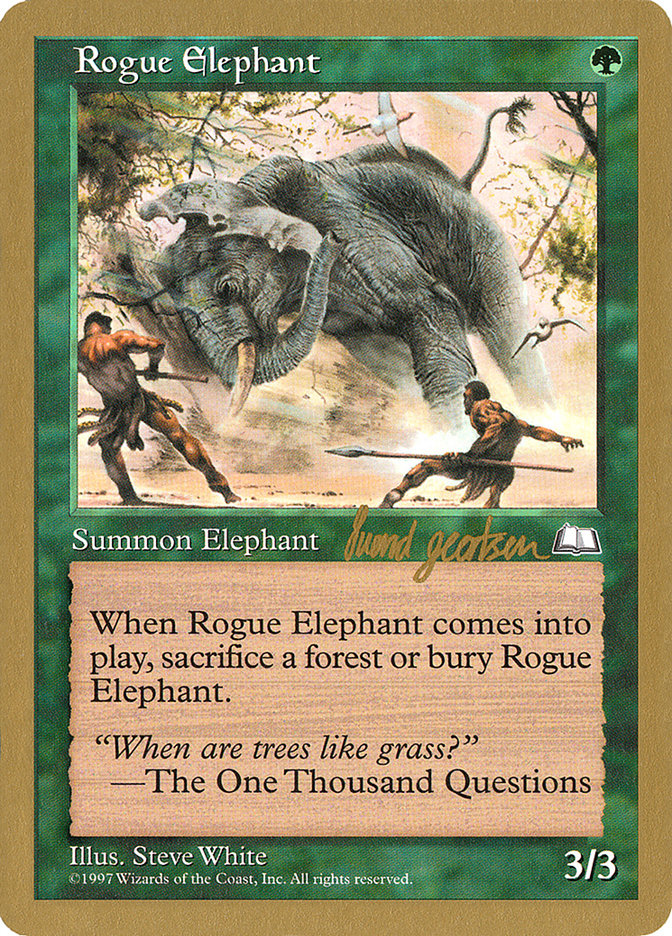 Rogue Elephant (Svend Geertsen) [World Championship Decks 1997] | Shuffle n Cut Hobbies & Games