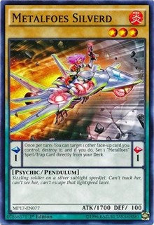 Metalfoes Silverd [MP17-EN077] Common | Shuffle n Cut Hobbies & Games