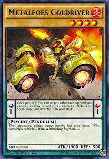 Metalfoes Goldriver [MP17-EN078] Rare | Shuffle n Cut Hobbies & Games