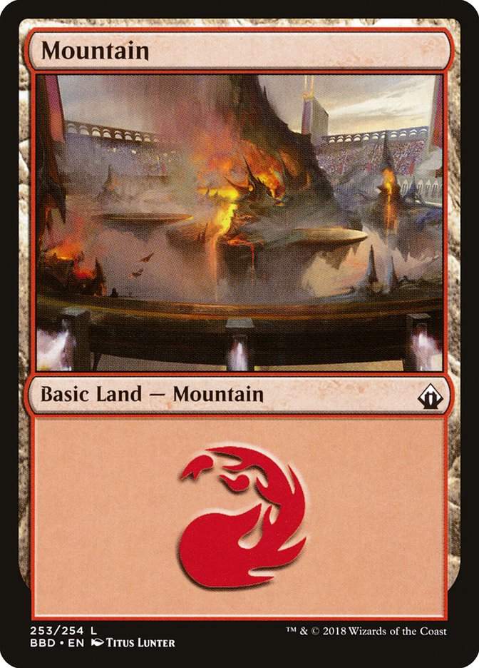 Mountain (253) [Battlebond] | Shuffle n Cut Hobbies & Games