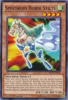 Speedroid Horse Stilts [MP17-EN176] Common | Shuffle n Cut Hobbies & Games