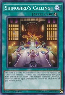 Shinobird's Calling [MP17-EN213] Common | Shuffle n Cut Hobbies & Games