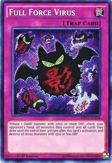 Full Force Virus [MP17-EN228] Secret Rare | Shuffle n Cut Hobbies & Games