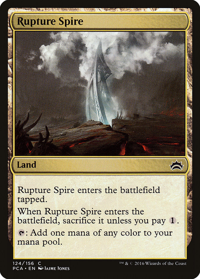 Rupture Spire [Planechase Anthology] | Shuffle n Cut Hobbies & Games