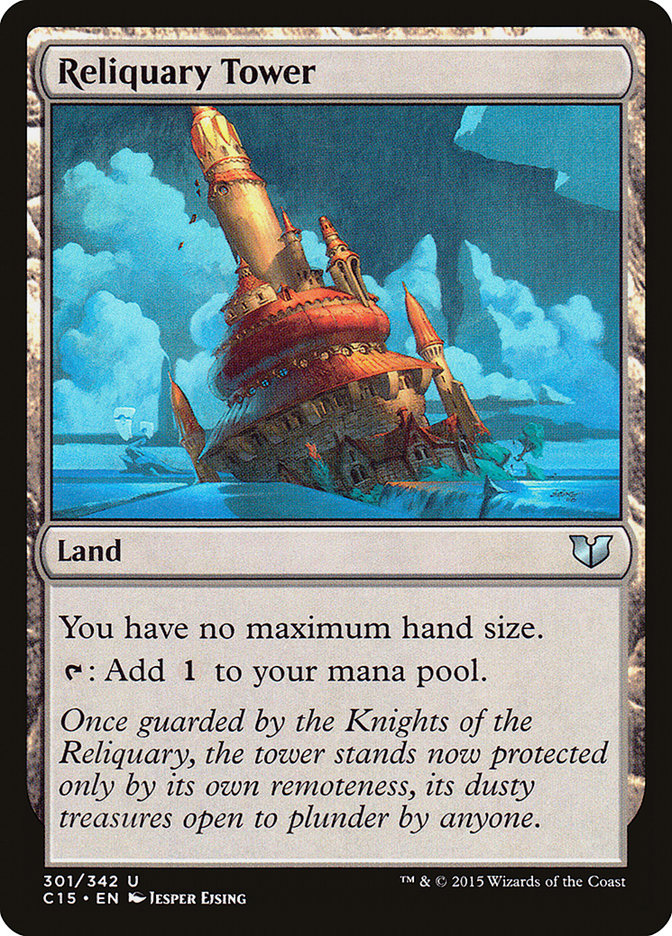 Reliquary Tower [Commander 2015] | Shuffle n Cut Hobbies & Games