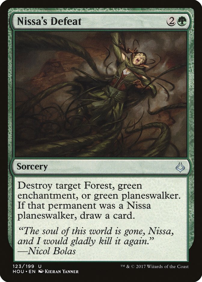 Nissa's Defeat [Hour of Devastation] | Shuffle n Cut Hobbies & Games