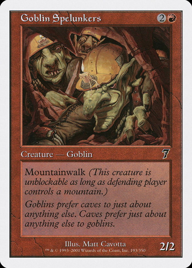Goblin Spelunkers [Seventh Edition] | Shuffle n Cut Hobbies & Games