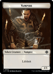 Blood // Vampire (0004) Double-Sided Token [The Lost Caverns of Ixalan Commander Tokens] | Shuffle n Cut Hobbies & Games