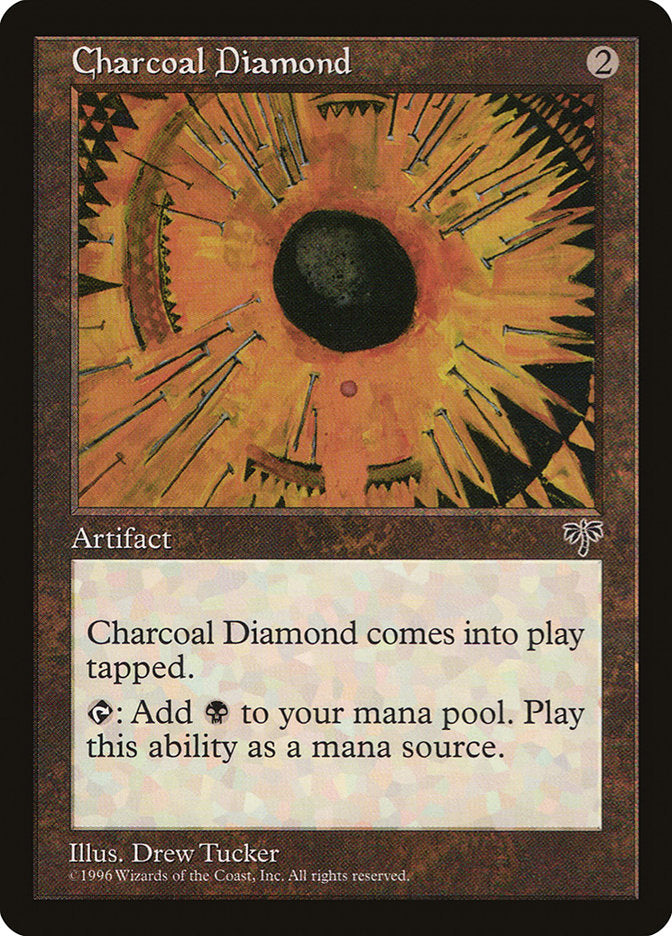 Charcoal Diamond [Mirage] | Shuffle n Cut Hobbies & Games