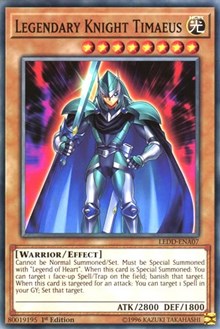 Legendary Knight Timaeus [LEDD-ENA07] Common | Shuffle n Cut Hobbies & Games