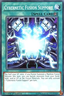 Cybernetic Fusion Support [LEDD-ENB13] Common | Shuffle n Cut Hobbies & Games