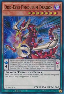 Odd-Eyes Pendulum Dragon (UR) [LEDD-ENC01] Ultra Rare | Shuffle n Cut Hobbies & Games