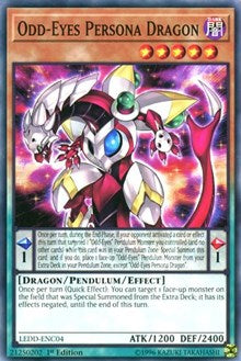 Odd-Eyes Persona Dragon [LEDD-ENC04] Common | Shuffle n Cut Hobbies & Games