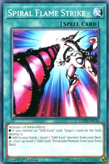 Spiral Flame Strike [LEDD-ENC16] Common | Shuffle n Cut Hobbies & Games