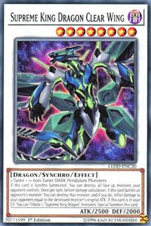 Supreme King Dragon Clear Wing [LEDD-ENC30] Common | Shuffle n Cut Hobbies & Games
