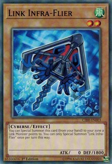 Link Infra-Flier [CIBR-EN003] Common | Shuffle n Cut Hobbies & Games