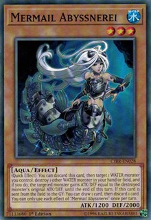 Mermail Abyssnerei [CIBR-EN028] Common | Shuffle n Cut Hobbies & Games