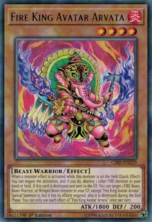 Fire King Avatar Arvata [CIBR-EN029] Rare | Shuffle n Cut Hobbies & Games
