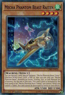 Mecha Phantom Beast Raiten [CIBR-EN030] Common | Shuffle n Cut Hobbies & Games