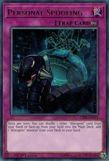 Personal Spoofing [CIBR-EN072] Rare | Shuffle n Cut Hobbies & Games