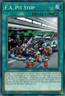 F.A. Pit Stop [CIBR-EN089] Common | Shuffle n Cut Hobbies & Games