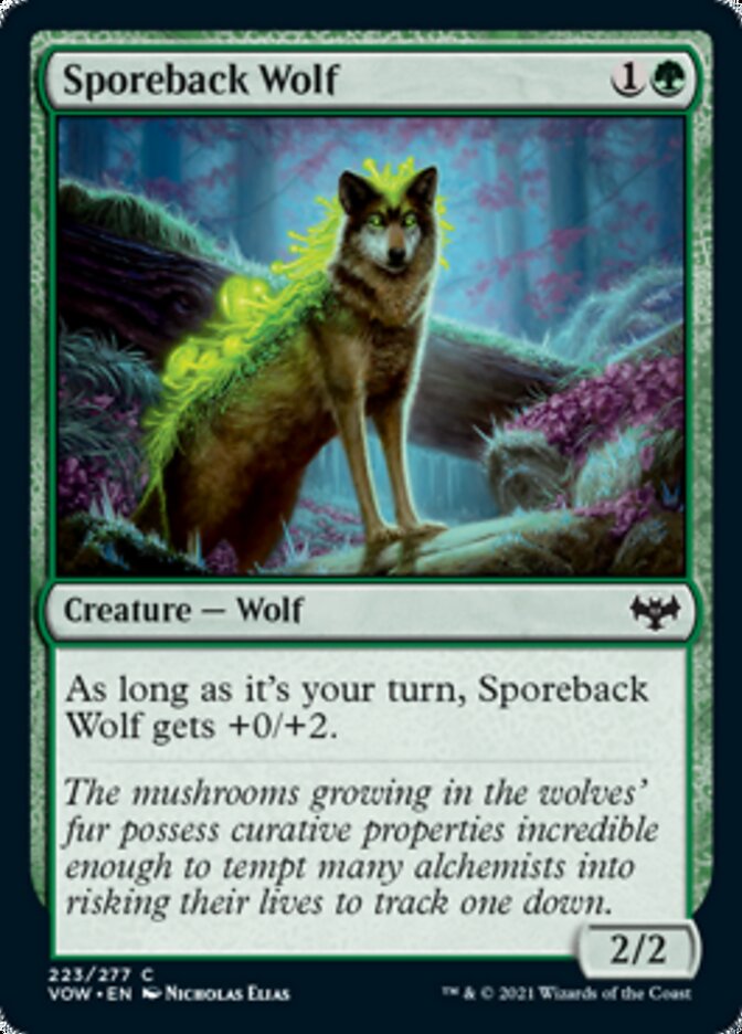 Sporeback Wolf [Innistrad: Crimson Vow] | Shuffle n Cut Hobbies & Games