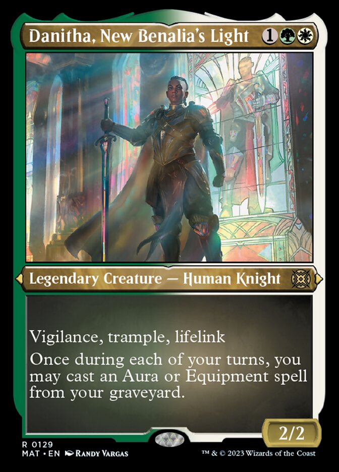 Danitha, New Benalia's Light (Foil Etched) [March of the Machine: The Aftermath] | Shuffle n Cut Hobbies & Games