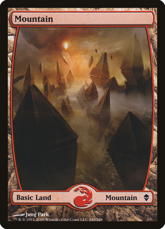 Mountain (243) [Zendikar] | Shuffle n Cut Hobbies & Games