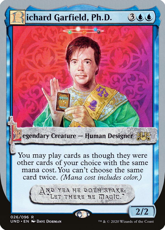 Richard Garfield, Ph.D. [Unsanctioned] | Shuffle n Cut Hobbies & Games